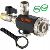 FILTR MAGNETYCZNY SEPARATOR ZANIECZYSZCZEŃ IBO 3/4 CALA DN20 KLUCZ