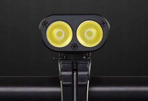 LAMPKA ROWEROWA LED PRZÓD 1800 LUMENÓW MOCNA + TYŁ OŚWIETLENIE ROWEROWE na Arena.pl