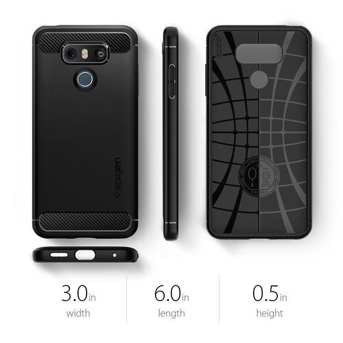 SPIGEN RUGGED ARMOR LG G6 BLACK na Arena.pl