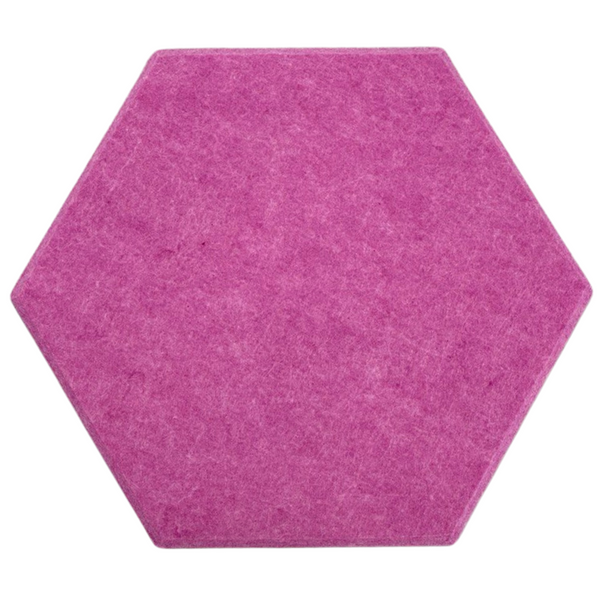 Panele Ścienne Filcowe 3D Heksagon Zagłówek Samoprzylepne Akustyczne Soft zdjęcie 3