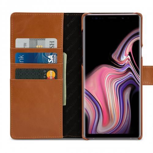 Stilgut Etui Samsung Galaxy Note 9 - Talis, cognac na Arena.pl