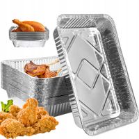 TACE ALUMINIOWE 30 SZT DO PIECZENIA MROŻENIA GRILLOWANIA JEDNORAZOWE