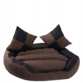 PETSTUFF poduszka dla psa czarny 75 cm x 80 cm