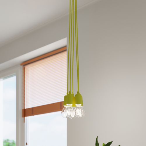 Lampa wisząca DIEGO 3 żółta na Arena.pl