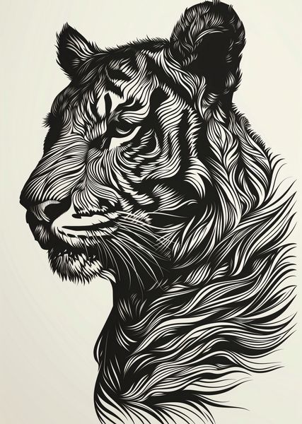 Plakat 64x90cm Tygrysi Gwizd zdjęcie 1