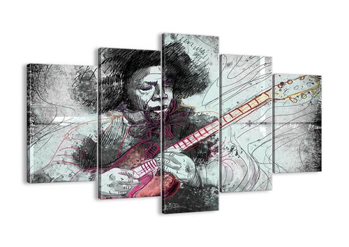 Obraz Na Płótnie - Gitara Muzyka  - 150X100 Cm - Ea150X100-2559 na Arena.pl