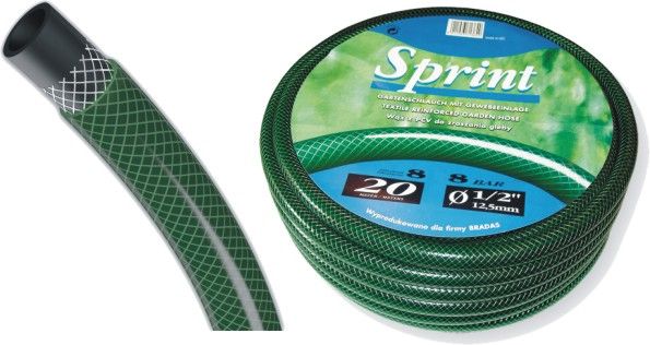 WĄŻ OGRODOWY SPRINT/BASIC 3/4" 30m -3 WARSTWY zdjęcie 1