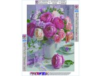 MOZAIKA DIAMENTOWA  ROZE