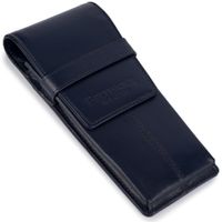 BELTIMORE etui skórzane piórnik na długopisy płaskie J001 granatowe