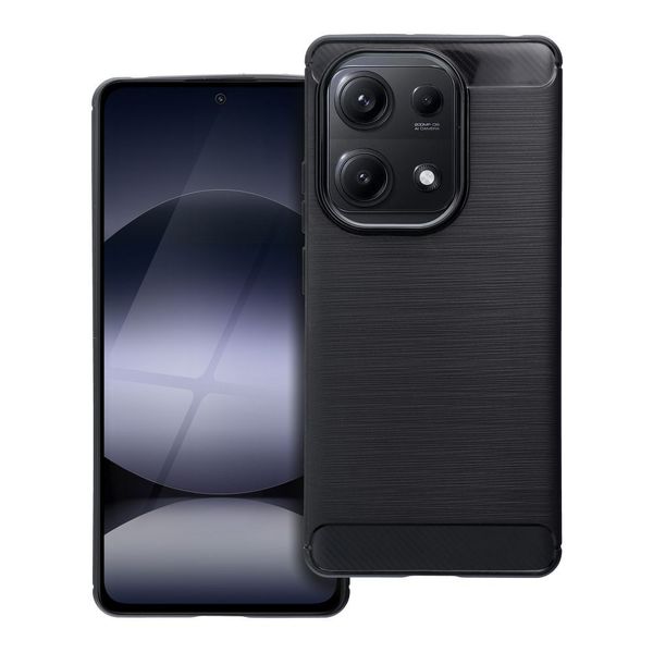 Futerał CARBON do XIAOMI Redmi NOTE 14S czarny zdjęcie 1