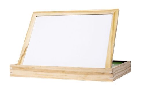 Drewniana wielofunkcyjna tablica edukacyjna 2w1 na Arena.pl