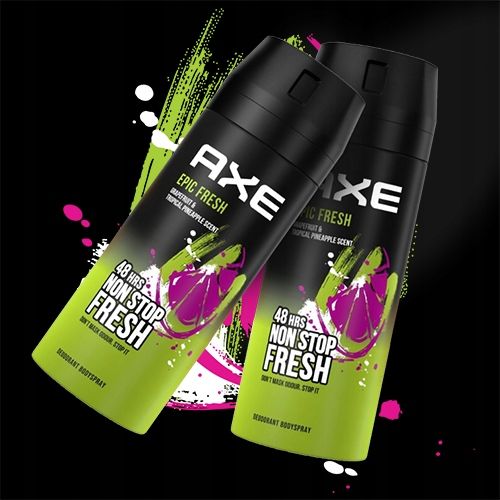 AXE Epic Fresh Body dezodorant 2x150 ml DEO na Arena.pl