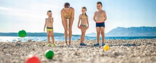 GRA towarzyska KULE BULE PETANQUE piknikowa ZESTAW 8 szt. kul na Arena.pl