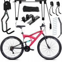 Wieszak Sufitowy NA ROWER Uchwyt Rowerowy Winda ŚCIENNY Podwieszany SUFIT