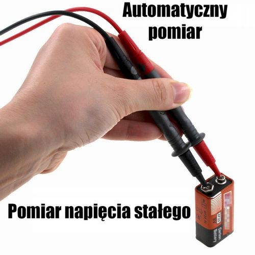 MULTIMETR CYFROWY AUTOMATYCZNY ZT-S1 TRUE RMS NCV MIERNIK NAPIĘCIA PRĄDU na Arena.pl