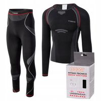 BIELIZNA TERMOAKTYWNA MĘSKA BRUGI KOMPLET GÓRA DÓŁ TERMO NA ZIMĘ