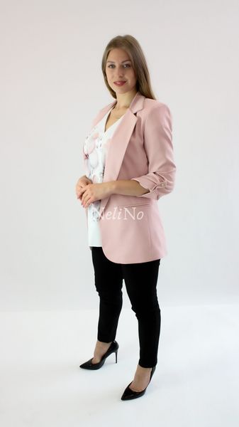 Marynarka Ada Pudrowy róż 44 zdjęcie 5