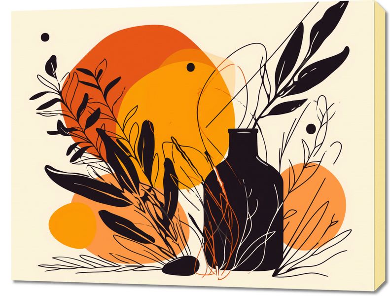 Obraz 90x70cm Jaskrawy Zachód zdjęcie 1