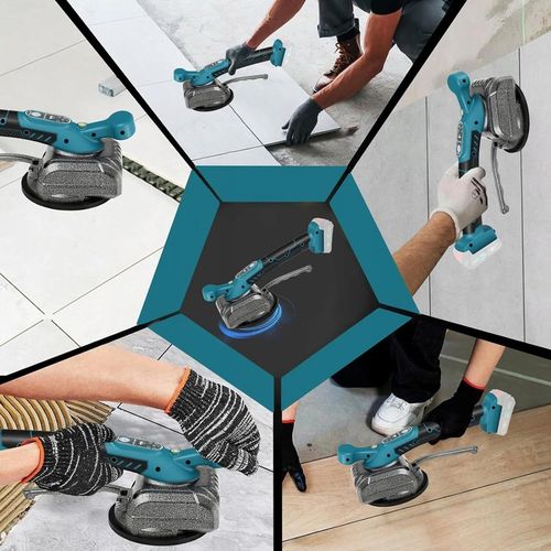 PRZYSSAWKA WIBRACYJNA DO PŁYTEK WIBRATOR DO POZIOMOWANIA 2000mAh 21V na Arena.pl