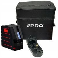 LASER KRZYŻOWY LK-180G GREEN + TYCZKA ROZPOROWA LT-280 PRO