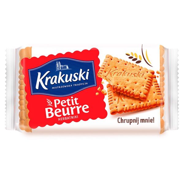 Krakuski Petit Beurre Herbatniki 50 g zdjęcie 1