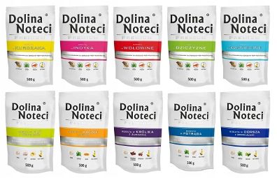 DOLINA NOTECI Saszetka dla Psa Mix 10x 500g na Arena.pl