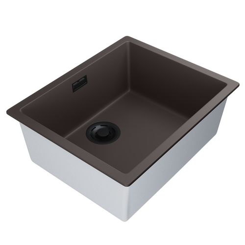 Zlewozmywak AURILIO 60.1 DARK CHOCOLATE Clean Tech na Arena.pl
