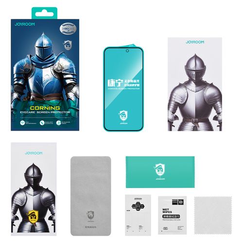 Szkło ochronne hartowane Corning Eyecare na iPhone 15/16 na Arena.pl