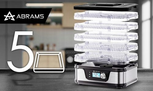 SUSZARKA DO GRZYBÓW WARZYW I OWOCÓW 600W REGULACJA TEMPERATURY TIMER 5 na Arena.pl