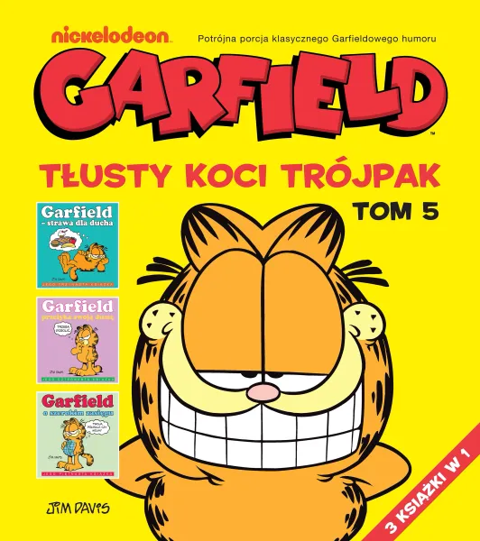 Garfield. Tłusty koci trójpak. Tom 5 zdjęcie 1