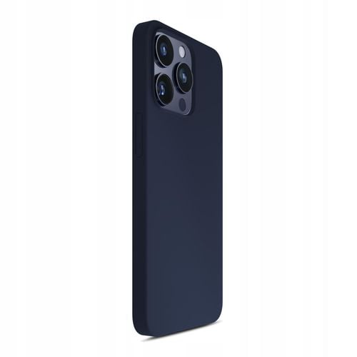Silikonowe etui na Apple iPhone 16 Pro - 3mk Silicone Case Dark Navy na Arena.pl