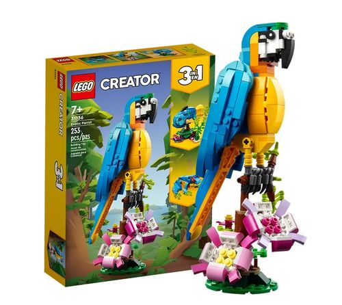 LEGO Creator 3 w 1 31136 Egzotyczna papuga 3w1 na Arena.pl