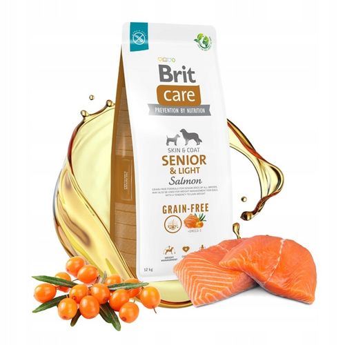 BRIT CARE Senior & Light Salmon 12kg na Arena.pl