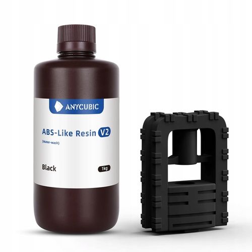 Żywica UV Anycubic ABS-Like V2 Black Czarna 1kg 1l do Drukarki 3D na Arena.pl
