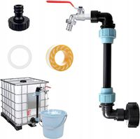 ADAPTER DO MAUSERA ŁABĘDZIA SZYJA KRAN ZAWÓR GWINT IBC S60 x 6 3/4