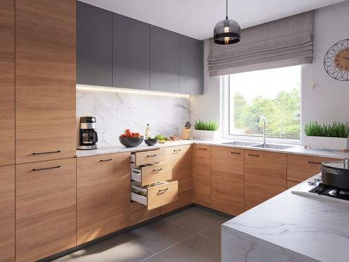 SZUFLADA GTV MODERN BOX PRO WYSOKA H199 L500 CICHY DOMYK WYSUW BIAŁA na Arena.pl