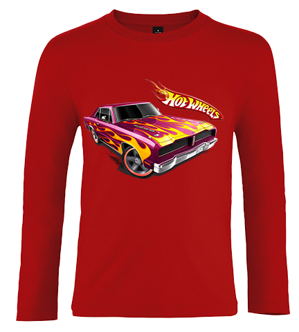 Koszulka z dł.rękaw. Hot Wheels zdjęcie 1