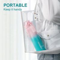 KUBEK TERMICZNY TERMOS z ustnikiem 500ml Bidon ze stali nierdzewnej