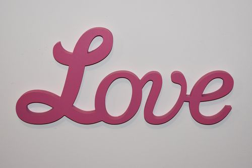 Napis 3D Love na Arena.pl