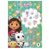 KSIĄŻECZ-KOT-KA Z DUŻYMI NAKLEJKAMI KS97641