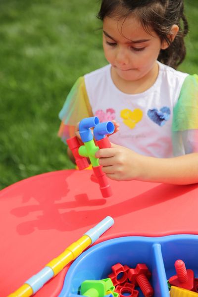 klocki edukacyjne rurki King zdjęcie 10