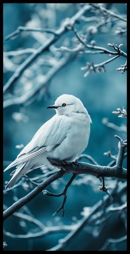 Plakat 50x100cm Perłowy Ptak na Arena.pl