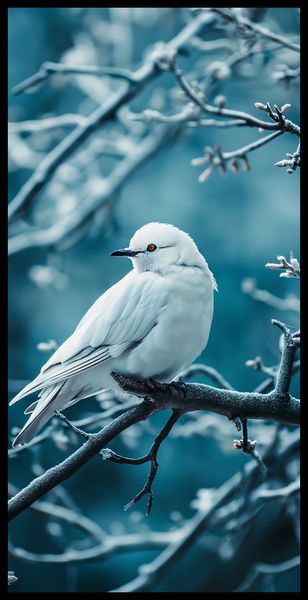 Plakat 50x100cm Perłowy Ptak zdjęcie 2