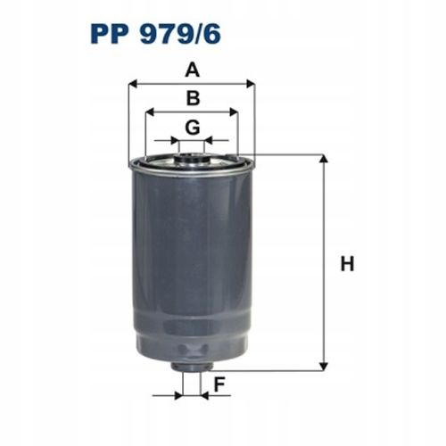 FILTRON FILTR PALIWA PP979/6 PP 979/6 na Arena.pl