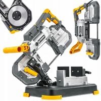 PIŁA TAŚMOWA DO METALU PCV Z PODSTAWĄ PRZECINARKA UKOŚNICA PRZENOŚNA 1200W