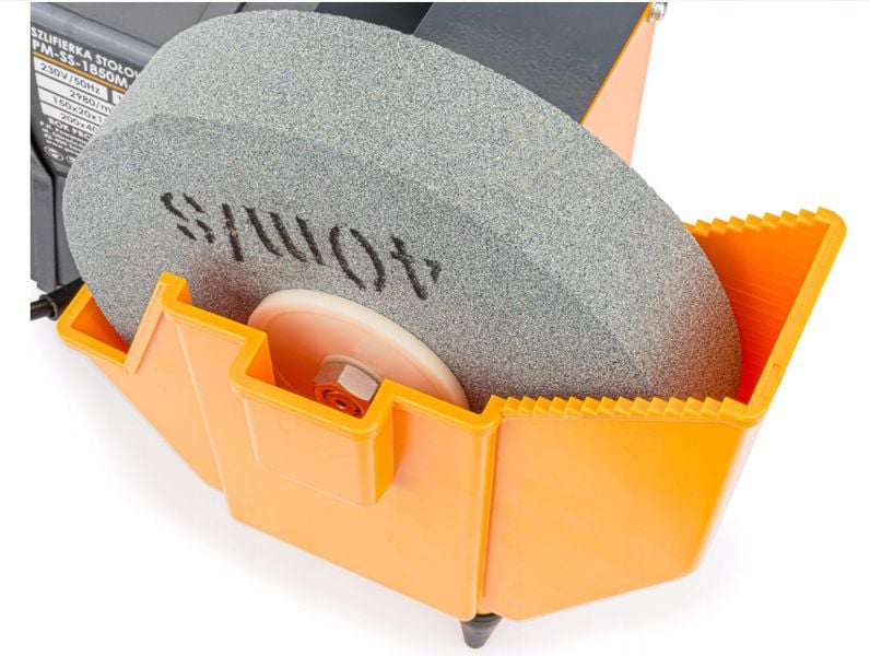SZLIFIERKA STOŁOWA 1850W 2x KAMIEŃ NA SUCHO MOKRO PM-SS-1850M-SM / PM0 zdjęcie 3