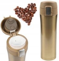 Kubek Termiczny jak termos do kawy na herbatę prezent z ustnikiem