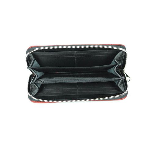 P-02 Portfel skórzany Korona - burgund KEMER na Arena.pl