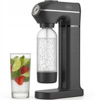 Saturator do wody gazowanej ViO SodaBoom SD-7006 grey z manometrem - Szary