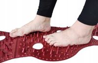 Mata jeżyk do masażu korekcyjna masująca na płaskostopie składana 100x30cm